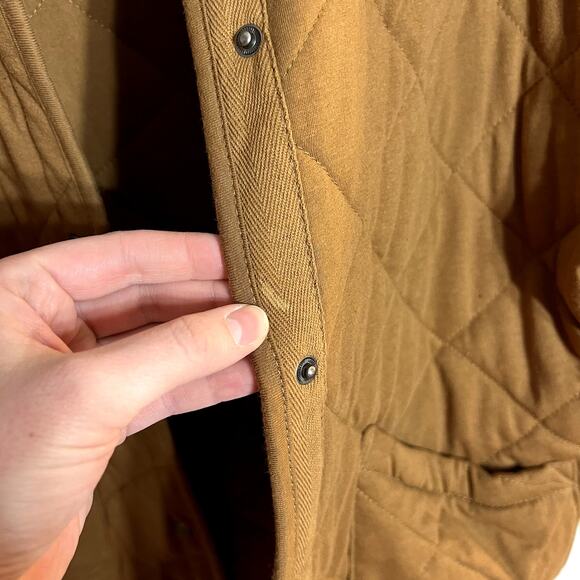 Time and Tru Mustard Quilted Jacket LAST CALL - Picture 2 of 5